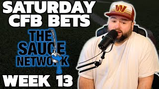 Saturday CFB Picks amp Predictions Week 13  College Football Picks With Kyle Kirms [upl. by Alvan]