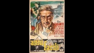 FILM INTROVABILE COMPLETO Anni facili 1953 di Luigi Zampa con Nino Taranto [upl. by Neevan]