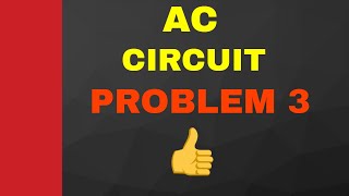 AC circuit problem 3 in Hindi [upl. by Ruamaj521]