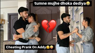 Cheating Prank On Addy😜 SmritiRajputVlogs  ADRITISHORTS69 [upl. by Notserp]