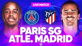 🔴🔵 PSG  ATLETICO MADRID LIVE  🔥ALLEZ PARIS   🚨VICTOIRE OBLIGATOIRE   LIGUE DES CHAMPIONS  LDC [upl. by Lan]