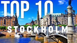 10 BEST Things To Do In Stockholm  Stockholm Travel Guide [upl. by Millman]