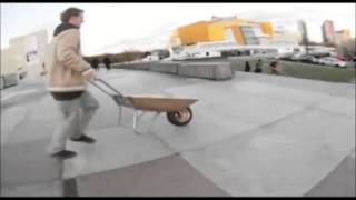 Extreme Wheelbarrow Tricks  Uber Extreme Edition [upl. by Nylodnarb]