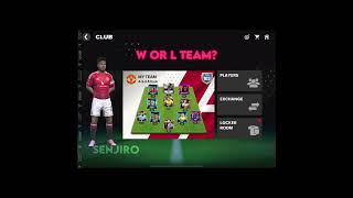 W or L team fcmobile fcmobile25 fc manutd edit [upl. by Yerbua75]