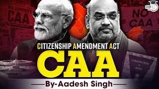 Citizenship Amendment Act  CAA  Explained Through Animation  UPSC GS2  StudyIQ IAS [upl. by Pich]