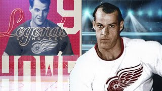 Legends of the NHL  Mr Hockey  Gordie Howe legends detroitredwings [upl. by Harshman]