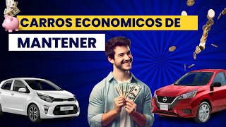 💰 ¡Los Carros Más Económicos de Mantener 🚗 [upl. by Gnoh]