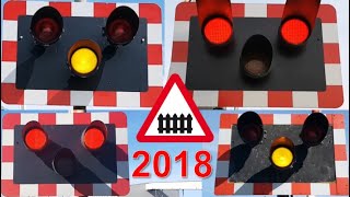 UK Level Crossings 2018 [upl. by Eslek]