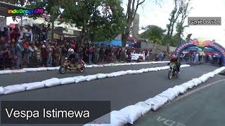 quot TERCIDUK quot Vespa DAHSYAT NINJA pun LEWAT RFC Drag Bike 2017 [upl. by Kcinomod]