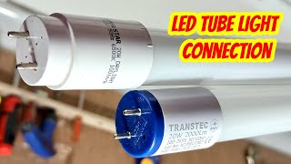 How to LED Tube Light Connection Bed Switch Connection [upl. by Cioban]