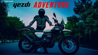 New Yezdi Adventure First Ride Review  The Perfect Storm [upl. by Savihc]