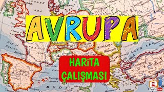 4Avrupa Harita çalışması [upl. by Eatnad]