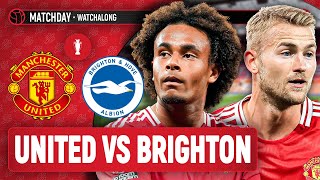 Brighton 21 Manchester United LIVE STREAM  Premier League WatchAlong [upl. by Artimid831]