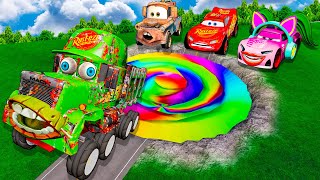 Long Slide Game With Elephant Gorilla Buffalo Hippopotamus Tiger  3d Animal Game  Funny 3d Animals [upl. by Pooh66]