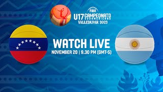 FINAL Venezuela v Argentina  Full Basketball Game  South American U17 Championship 2023 [upl. by Emina]