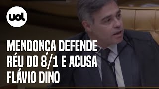 STF André Mendonça defende réu do 81 e responsabiliza Flávio Dino [upl. by Glick]