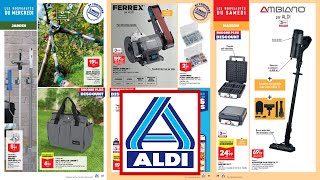 ARRIVAGE ALDI BRICOLAGE JARDINAGE MAISON… – 5 AU 11 MARS 2024 [upl. by Atika]