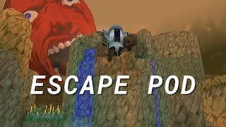 I Should Have Stayed In The ESCAPE POD  Impressive Custom Doom Map [upl. by Nanek]