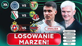 LEGIA ŚLĄSK I WISŁA POZNAŁY RYWALI W EL LIGI KONFERENCJI I EL LIGI EUROPY [upl. by Ardnuhsor255]