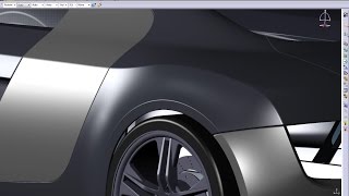 Designing a CAR in CATIA Catia Advance surface modeling techniques [upl. by Madian226]