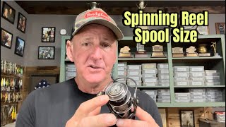 The ONLY Spinning Reel Spool Size You Should Ever Use… [upl. by Joel]