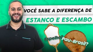 Você sabe a diferença de estanco e escambo  SOS História Prof Pedro Riccioppo [upl. by Tnairb]