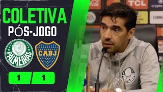 COLETIVA ABEL FERREIRA  PÃ“SJOGO  PALMEIRAS 2 1x1 4 BOCA JUNIORS  LIBERTADORES 2023  AO VIVO [upl. by Mok]