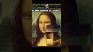 Mona Lisa Puzzle arts painting education games guitar [upl. by Napoleon772]