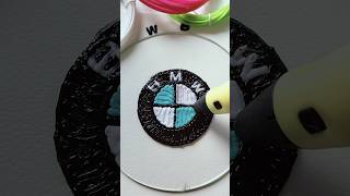 Making B M W Logo With 3D Pen 🫨☠️ [upl. by Emery]