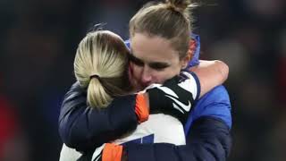 Vivianne Miedema admits it will be awkward when returning home after knocking Beth Mead the Olympics [upl. by Ymerrej]