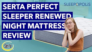 Serta Perfect Sleeper Renewed Night Mattress Review  Best Support for Combo Sleepers [upl. by Poirer]