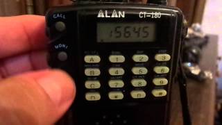 Handy Alan CT108 VHF Armeria [upl. by Nnairol]