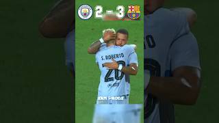 Man City 33 Barcelona  Friendly Match 2022  Highlights [upl. by Osugi]