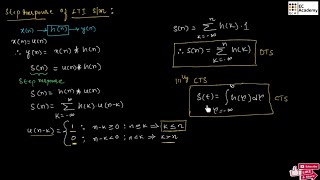 step response of LTI system in signals and systems  EC Academy [upl. by Esilehc788]