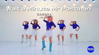 ●24년마라톤작품16번 Wait a Minute Mr Postman 대한라인댄스연맹 천안아산라인댄스 나르샤라인댄스 천안쌍용동 [upl. by Sanalda]