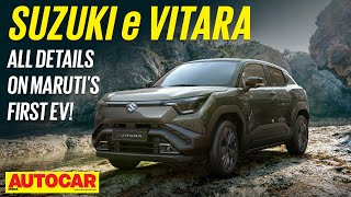 Suzuki e Vitara  The electric Maruti SUV gunning for the Curvv EV Creta EV amp BE 6e  Autocar India [upl. by Ecnarretal721]