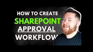 How to create a SharePoint Approval Workflow [upl. by Lucais]