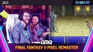 Final Fantasy V Pixel Remaster by Zic3 in 30037  Awesome Games Done Quick 2024 [upl. by Kyla]