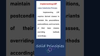 implement liskov substitution principle  solid principles  c [upl. by Ettennyl]