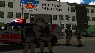 VIREI POLICIAL MILITAR DE ALAGOAS GTA SAN MOD POLICIA [upl. by Yerdna]