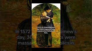 A Huguenot on St Bartholomews Day by John Everett Millais feastdays feastoftheblacknazarene [upl. by Ing]