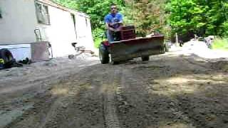 wheel horse plowing dirt [upl. by Paulina]