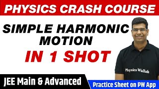 SIMPLE HARMONIC MOTION in One Shot  All Concepts amp PYQs  Class 11  JEE Main amp Advanced [upl. by Fesoj]