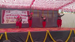 Yek Dantay Vakra Tunday Dance Performance  KBH Madhyamik vidyalaya Annual Function [upl. by Ahseined]