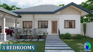 3 Bedroom House Design  10x8m 80sqm [upl. by Enileuqcaj]