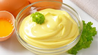 Recette de la mayonnaise maison facile et rapide [upl. by Occer417]