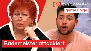 Bademeister wird stranguliert ExHäftling unter Verdacht👩‍⚖️ Barbara Salesch  Das Strafgericht [upl. by Nyltiak146]