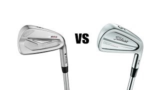 Titleist 714 CB Irons Vs Ping S55 Irons Comparison and Review [upl. by Elnar]