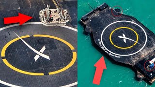 A Shortfall of Gravitas How SpaceXs Droneship works How Octagrabber safe boosters after landing [upl. by Goodyear]