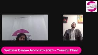 Esame Avvocato 2023  Consigli Finali 🟢🔴 [upl. by Belter]